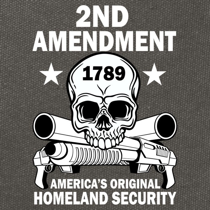 2nd Amendment 1789 Cotton Canvas Backpack