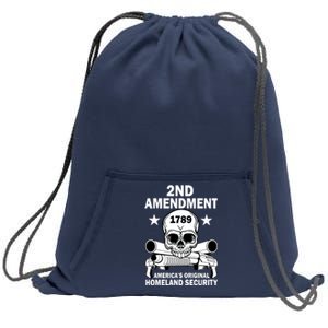 2nd Amendment 1789 Sweatshirt Cinch Pack Bag