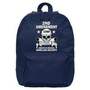 2nd Amendment 1789 16 in Basic Backpack