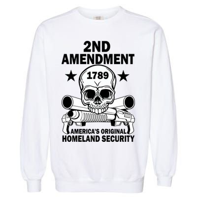 2nd Amendment 1789 Garment-Dyed Sweatshirt