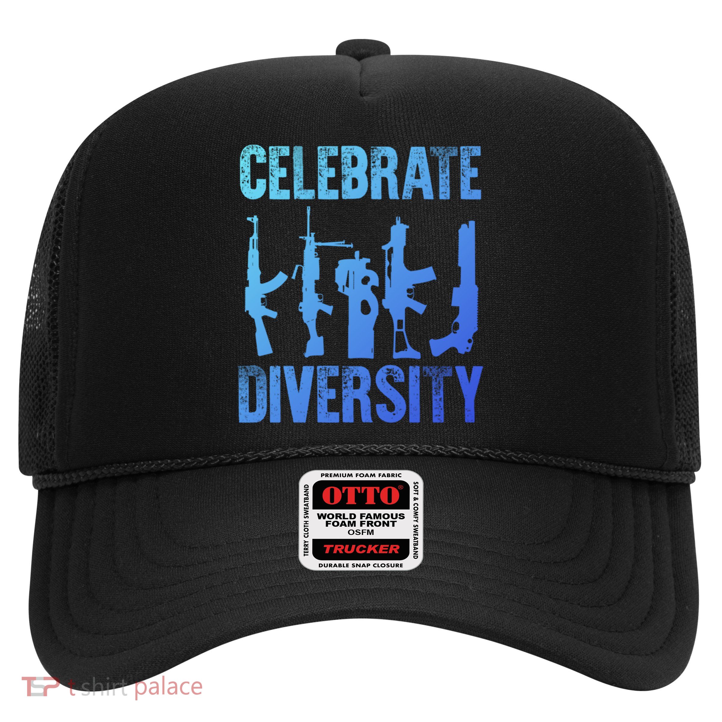 2Nd Adt 2A Pro Guns Celebrate Diversity Cool Gift Trucker Hat