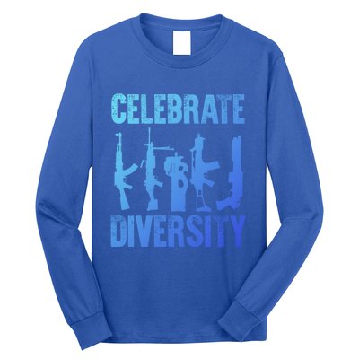 2Nd Adt 2A Pro Guns Celebrate Diversity Cool Gift Long Sleeve Shirt