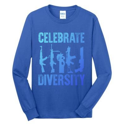 2Nd Adt 2A Pro Guns Celebrate Diversity Cool Gift Tall Long Sleeve T-Shirt