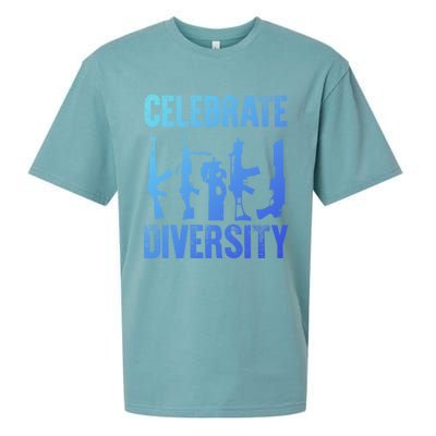 2Nd Adt 2A Pro Guns Celebrate Diversity Cool Gift Sueded Cloud Jersey T-Shirt