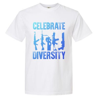 2Nd Adt 2A Pro Guns Celebrate Diversity Cool Gift Garment-Dyed Heavyweight T-Shirt