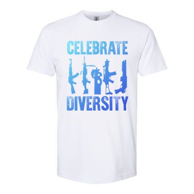 2Nd Adt 2A Pro Guns Celebrate Diversity Cool Gift Softstyle CVC T-Shirt