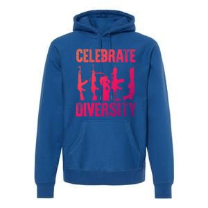 2Nd Adt 2A Pro Guns Celebrate Diversity Cool Gift Premium Hoodie