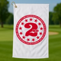 2ND AMENDMENT 2.0 Golf Towel