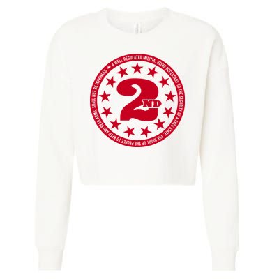2ND AMENDMENT 2.0 Cropped Pullover Crew