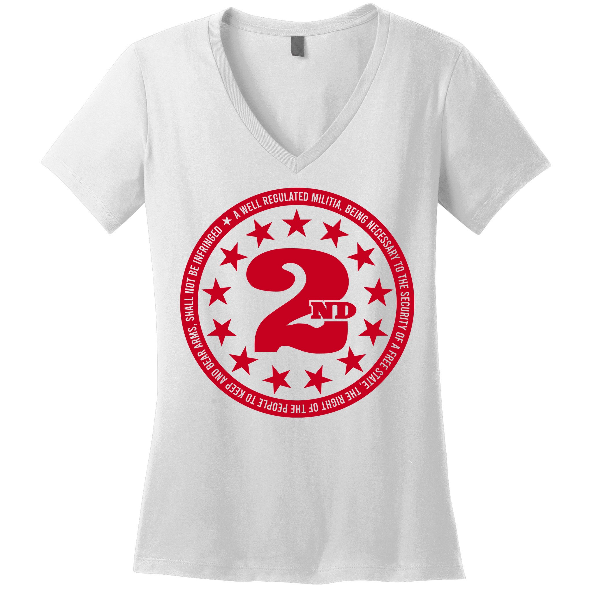 2ND AMENDMENT 2.0 Women's V-Neck T-Shirt