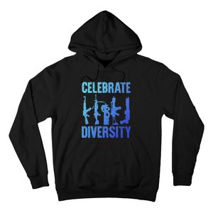 2nd Adt 2a Pro Guns Celebrate Diversity Hoodie