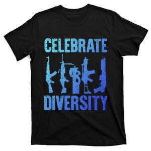 2nd Adt 2a Pro Guns Celebrate Diversity T-Shirt