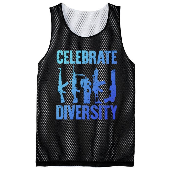 2nd Adt 2a Pro Guns Celebrate Diversity Mesh Reversible Basketball Jersey Tank