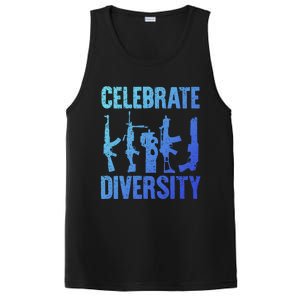 2nd Adt 2a Pro Guns Celebrate Diversity PosiCharge Competitor Tank