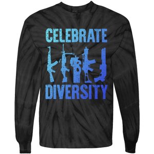 2nd Adt 2a Pro Guns Celebrate Diversity Tie-Dye Long Sleeve Shirt