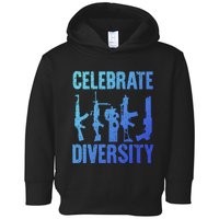 2nd Adt 2a Pro Guns Celebrate Diversity Toddler Hoodie