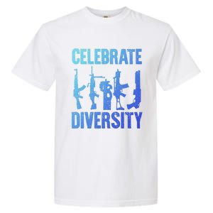 2nd Adt 2a Pro Guns Celebrate Diversity Garment-Dyed Heavyweight T-Shirt