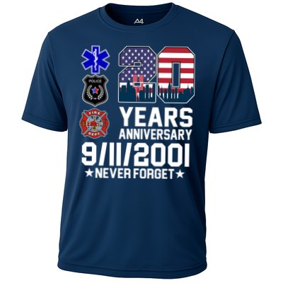 20th Anniversary 9/11/2001 Never Forget 911 Performance Shirt