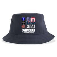 20th Anniversary 9/11/2001 Never Forget 911 Sustainable Bucket Hat