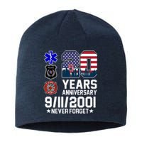 20th Anniversary 9/11/2001 Never Forget 911 Sustainable Beanie