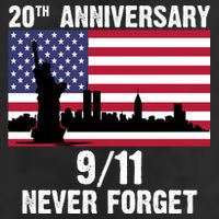 20th Anniversary 9/11 Tribute Never Forget US Flag New York Hat