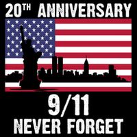 20th Anniversary 9/11 Tribute Never Forget US Flag New York Wool Snapback Cap