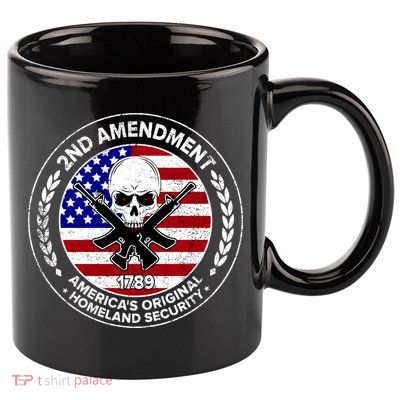 2nd Amendment America's Original Homeland Security 1789 11oz C Handle Ceramic Mug