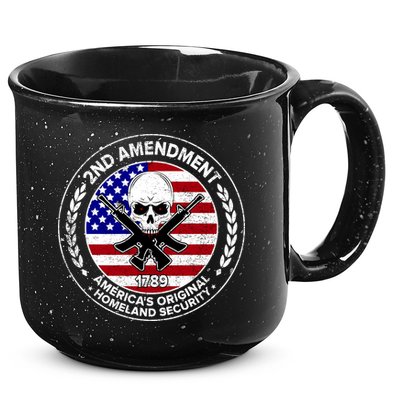 2nd Amendment America's Original Homeland Security 1789 15oz Campfire Ceramic Mug