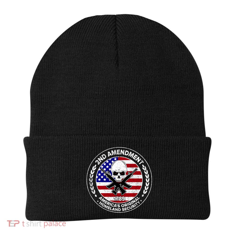 2nd Amendment America's Original Homeland Security 1789 Beanie