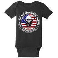 2nd Amendment America's Original Homeland Security 1789 Baby Bodysuit