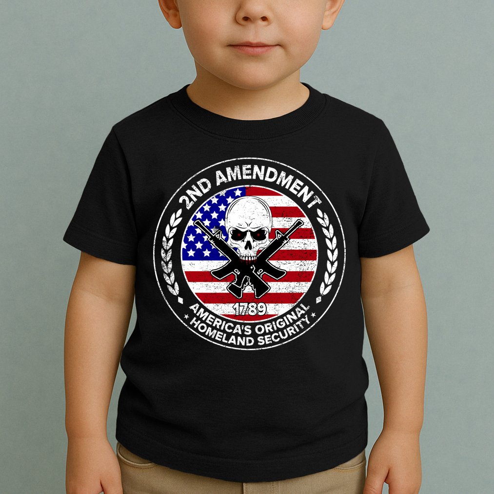 2nd Amendment America's Original Homeland Security 1789 Toddler T-Shirt