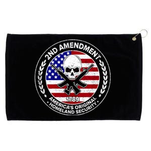 2nd Amendment America's Original Homeland Security 1789 Grommeted Golf Towel