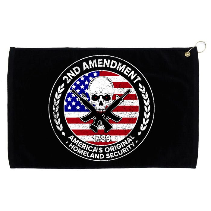 2nd Amendment America's Original Homeland Security 1789 Grommeted Golf Towel