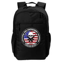 2nd Amendment America's Original Homeland Security 1789 Front And Back Backpack