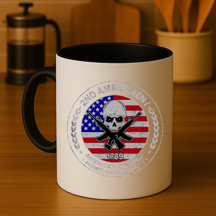 2nd Amendment America's Original Homeland Security 1789 Front And Back Mug