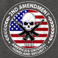 2nd Amendment America's Original Homeland Security 1789 Front And Back Vector Backpack