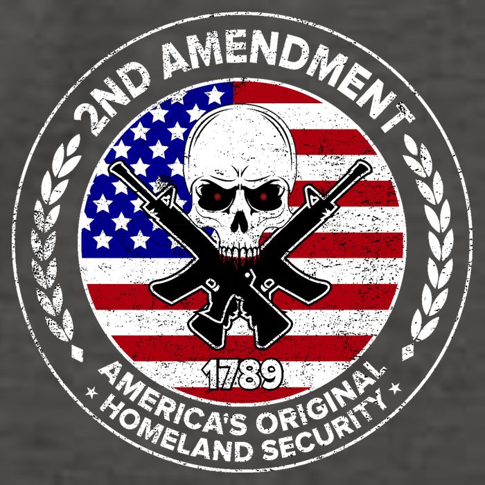 2nd Amendment America's Original Homeland Security 1789 Front And Back Vector Backpack