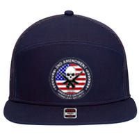 2nd Amendment America's Original Homeland Security 1789 Front And Back 7 Panel Mesh Trucker Snapback Hat