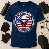 2nd Amendment America's Original Homeland Security 1789 Front And Back Cooling Performance Crew T-Shirt