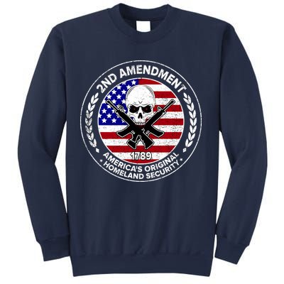 2nd Amendment America's Original Homeland Security 1789 Front And Back Sweatshirt
