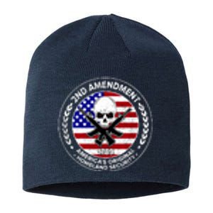 2nd Amendment America's Original Homeland Security 1789 Front And Back Sustainable Beanie