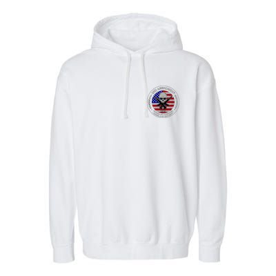 2nd Amendment America's Original Homeland Security 1789 Front And Back Garment-Dyed Fleece Hoodie