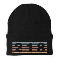 218 Area Code Retro Minnesota Duluth Beanie