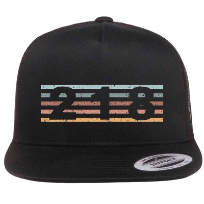 218 Area Code Retro Minnesota Duluth Flatbill Hat