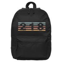 218 Area Code Retro Minnesota Duluth 16 in Basic Backpack