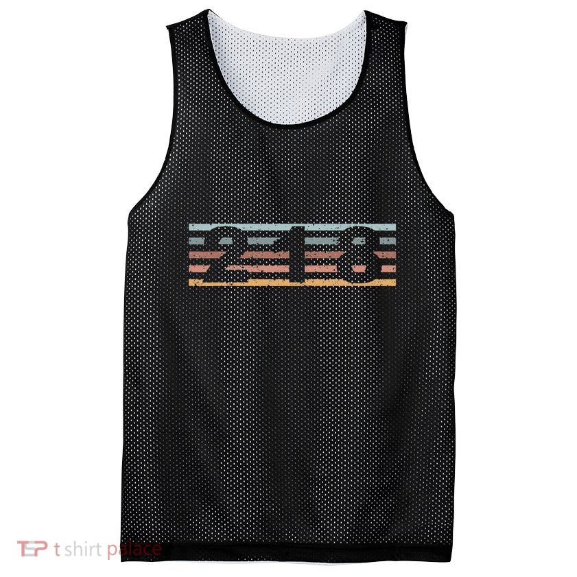 218 Area Code Retro Minnesota Duluth Mesh Reversible Basketball Jersey Tank