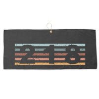 218 Area Code Retro Minnesota Duluth Large Microfiber Waffle Golf Towel