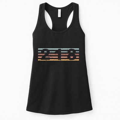 218 Area Code Retro Minnesota Duluth Womens Tank Top