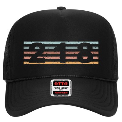 218 Area Code Retro Minnesota Duluth Trucker Hat