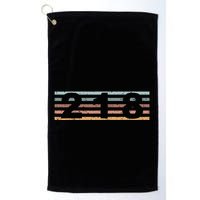 218 Area Code Retro Minnesota Duluth Golf Towel